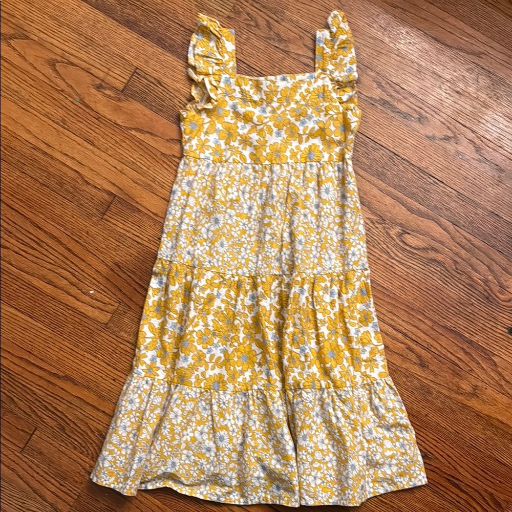 Carters floral Yellow Kids Dress 10